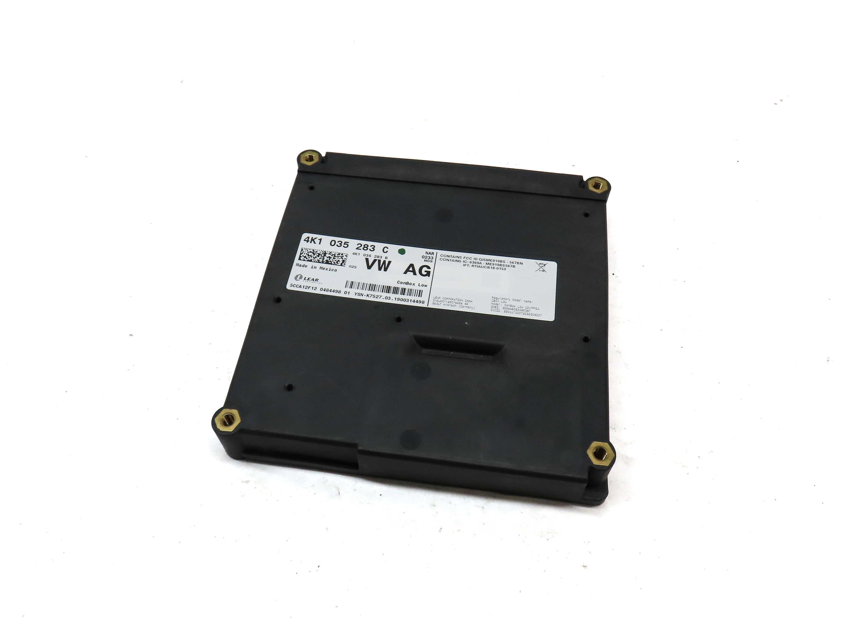 2019 AUDI A5 SPORTBACK (8W6) EMERGENCY COMMUNICATION CONTROL MODULE — exact item pictured